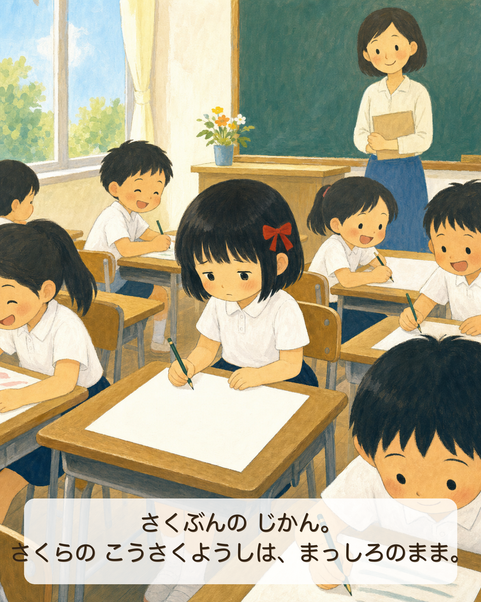 しゃべりすぎるえんぴつ 2ページ目